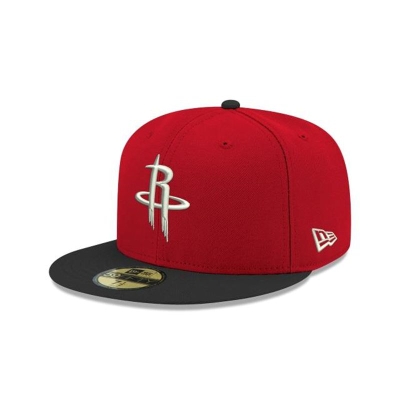 Houston Rockets Gorra | New Era NBA Two Tone 59fifty Fitted Cap Mexico - Rojos